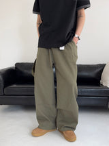 LO Vien Pintuck Half-Banding Semi Wide Pants (4C)