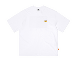 フィルムグラフィックセミオーバーサイズフィットスリーブTシャツ【ホワイト】
