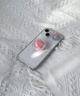 Heartbeam resin phone case