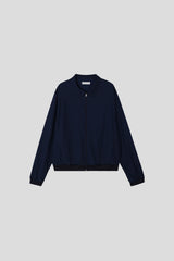 Aqua Nylon Zip Jacket (3color)