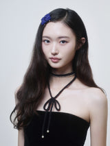 Blueberry Bow (2pcs)