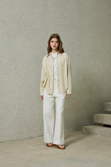 NOAH WIDE PANTS / ECRU