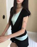 Ladel Wrap Short-Sleeve T-Shirt