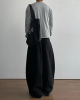 Day Henley Neck Crop Long Sleeve T