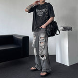 DP802514351176 フレームレタリング半袖Tシャツ