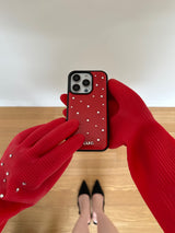 キュービックスタッドケース (red)
