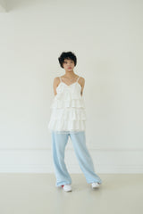 CHOCOLAT CANCAN DRESS (WHITE)