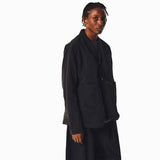 NYLON WRINKLED BLAZER