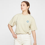 [UNISEX] SKY Cloud Drawing Smile Short Sleeve T-shirt