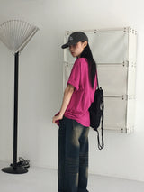 [UNISEX] Tiffen Daily Plain Overfit Short Sleeve T-Shirt