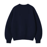[Unisex] RÉSERVE BUTTON OVER FIT CARDIGAN [NAVY]