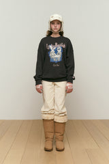 LOWKEY BOOK CLUB GRAPHIC SWEATSHIRT [CHARCOAL]