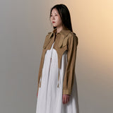Trench Crop Jacket