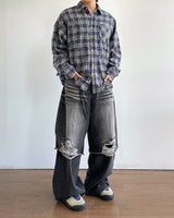Bleach Checkered Shirt