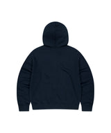 BASIC LOGO ZIP-UP HOODIE_NAVY