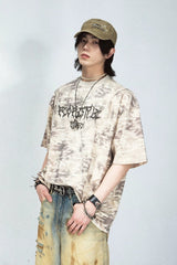カーモパンクウォッシュドルーズTシャツ