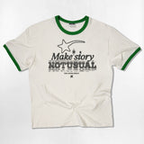 Star Story Ringer T-Shirts - 4COLOR
