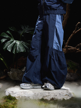 RELABEL 24AW Chrysalis - Chrysalis by Chrysalis Multi-Pocket Pleated Loop Machete Nylon Pants