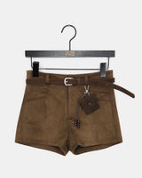 Deupi Suede Short Pants