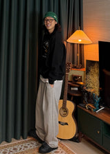 Essential One-Tuck wide pants 3COLOR