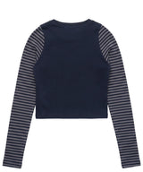 After Hours Cat Long Sleeve_Blue