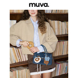 muva. ブリティッシュ リボン ミニトート