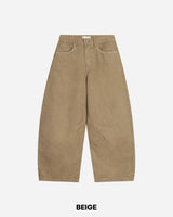 Spark Embroidery Dyed Pants