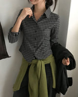 [ORIGINAL] Trick Slim Fit Check Shirt