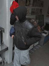 ASCLO Knit X Quilting Padded Jacket (2color)