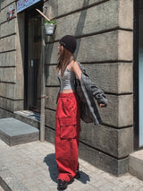 [Planned Product] サマーピグメントストラップカーゴバルーンパンツ