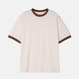 ASCLO コットンポケットリンガーTシャツ (3color)