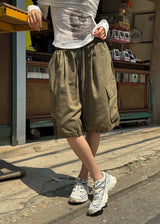 バルーンカーゴハーフパンツ