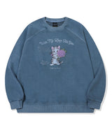 26SS★ タディラブラグランピグメントスウェットシャツ