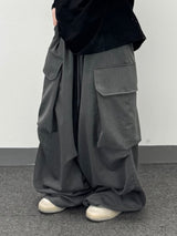slacks cargo balloon pants