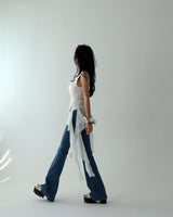 Qwz Pocket Washing Bootcut Jeans