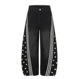 Tirza Star Track Denim Pants