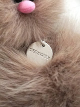 Cosymosy Ugly Bird Keyring - Ash Brown