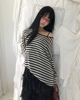 Natin Stripe Long-Sleeve Knit