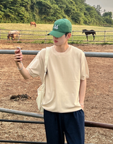 Oler半袖ニットTシャツ