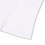 COLLECTION METAL POINT RIBBED T-SHIRT [WHITE]