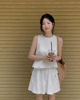 SRAN sleeveless & pants set
