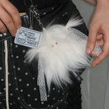 [FANCY X DUSTY] ANGEL DUSTY KEYRING (WHITE) F25NM1011