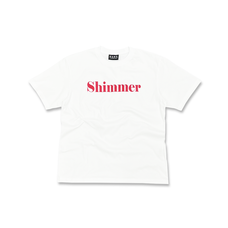 シマーハーフスリーブTシャツ (WHITE)