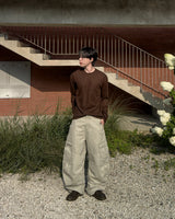 Roen wide cut shoulder knit