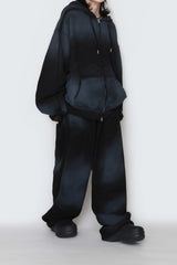 スプレーウォッシュドストリングパンツ