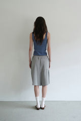 Cozy sweat shorts_gray