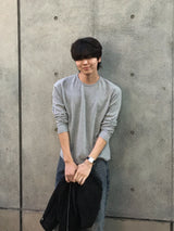 Cropped Panel Long Sleeve