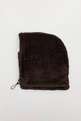 Boa Fleece Balaclava  (Brown)