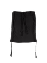 BRAID TIE SKIRT & TOP (BLACK)