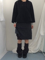 Shea Checkered A-skirt